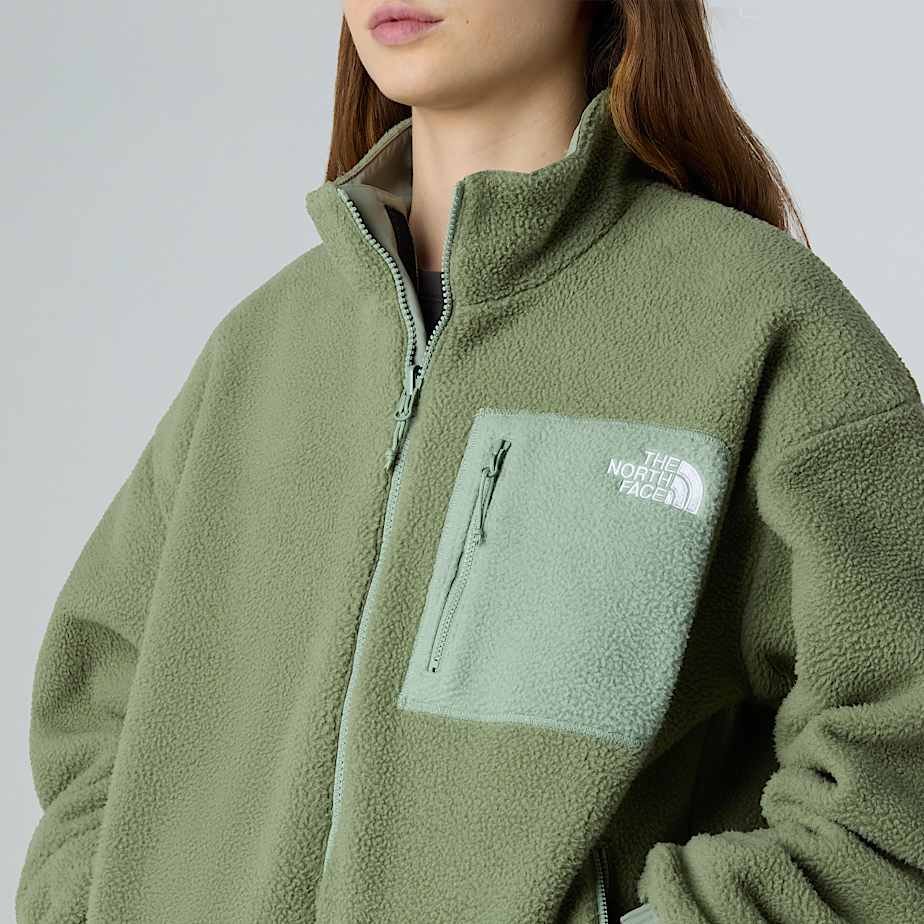 کاپشن زنانه دو پوششه Women’s Yumiori Reversible Fleece Jacket از برند The North Face