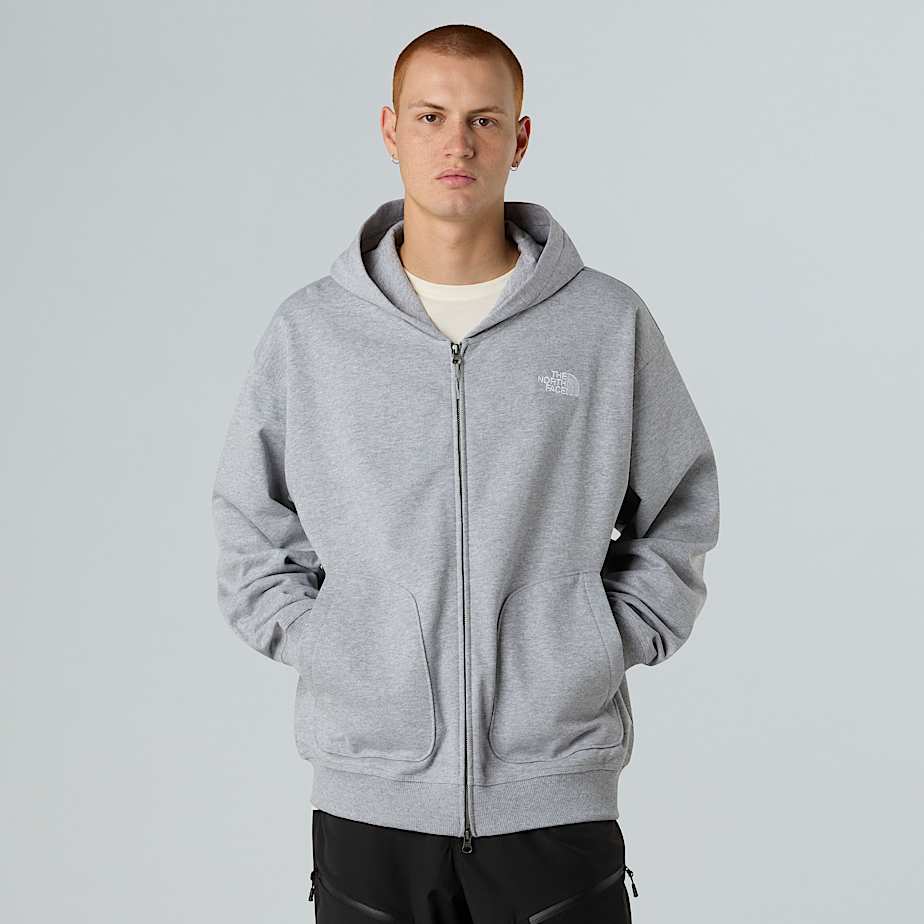 هودی Unisex Oversized Full‑Zip Hoodie   این محصول از برند The North Face